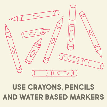 Spring Activity Calendar Coloring Banner